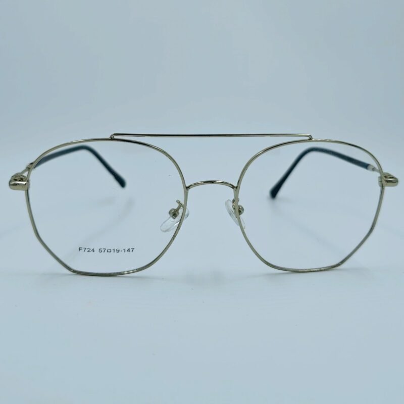 Silver Aviator Eyeglasses for Men