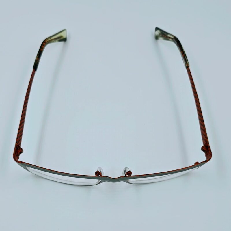 Modern Gunmetal Rectangular Eyeglasses - Image 4