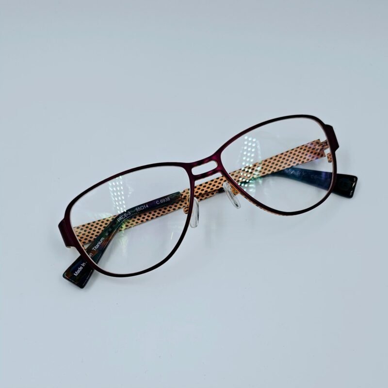 Sophisticated Brown Oval Eyeglasses for Women - Image 3