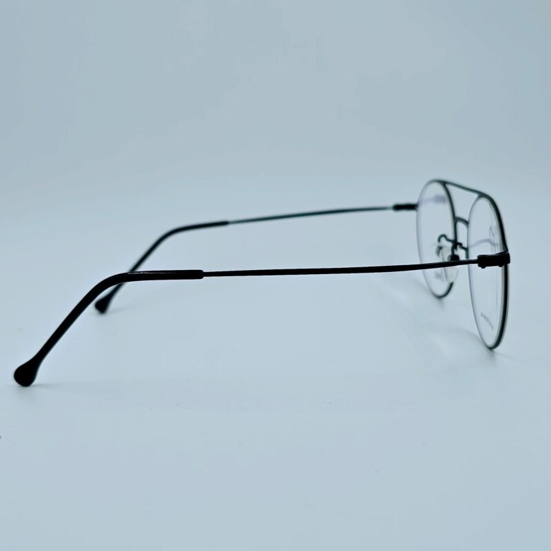 Dior Round Black Metal Eyeglasses - Image 3