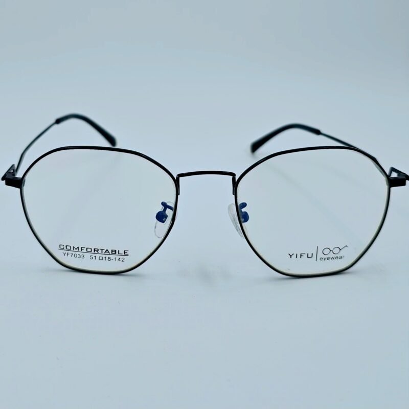 Yifu Comfortable Hexagonal Glasses