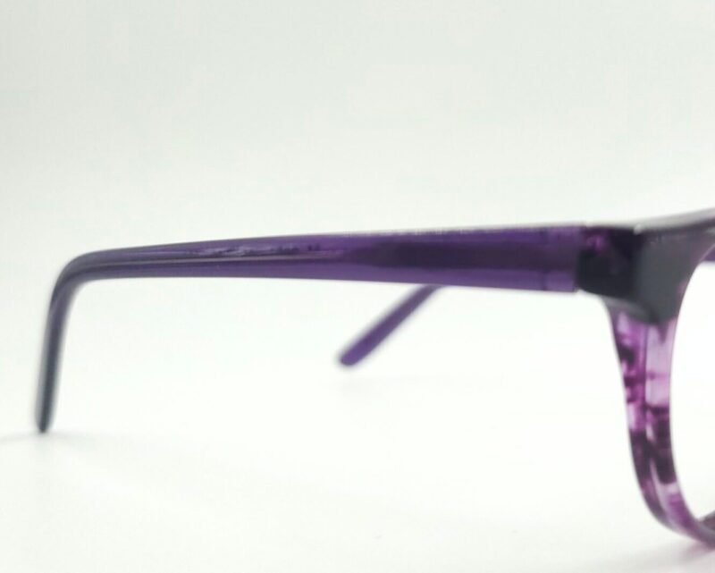 Elegant Purple Round Eyeglasses - Image 3