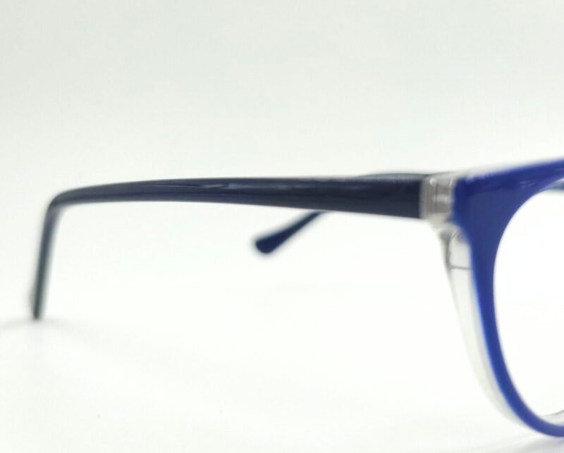 Blue Cat-Eye Full-Rim Eyeglasses - Image 2