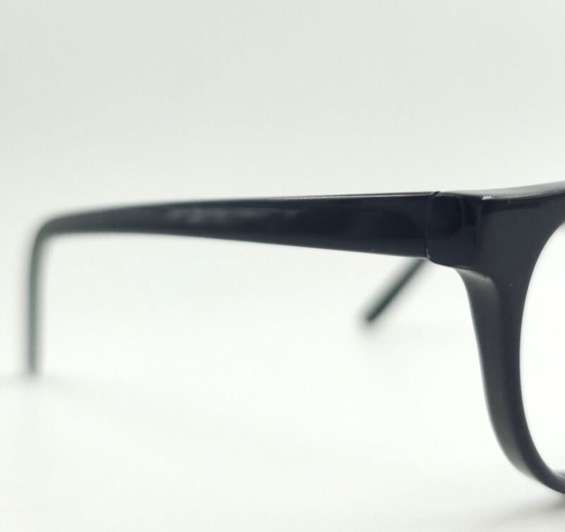 Black Round Full-Rim Eyeglasses - Image 2